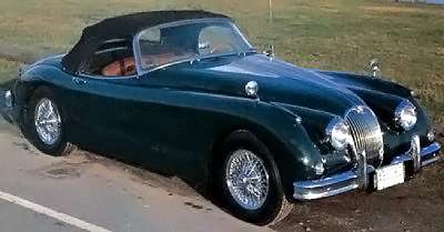 jaguar-sports-car-50s